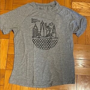 Oisell Tshirt BORN +RACED IN NYC. Size S, NWOT